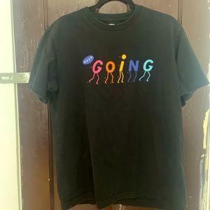 Uniqlo x Pieter Ceizer “Keep Going” T-Shirt Sz L.
